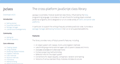 Desktop Screenshot of jsclass.jcoglan.com